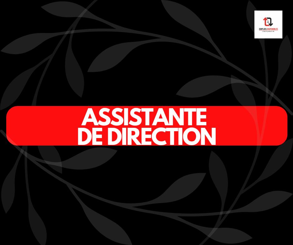 ASSISTANE DE DIRECTION