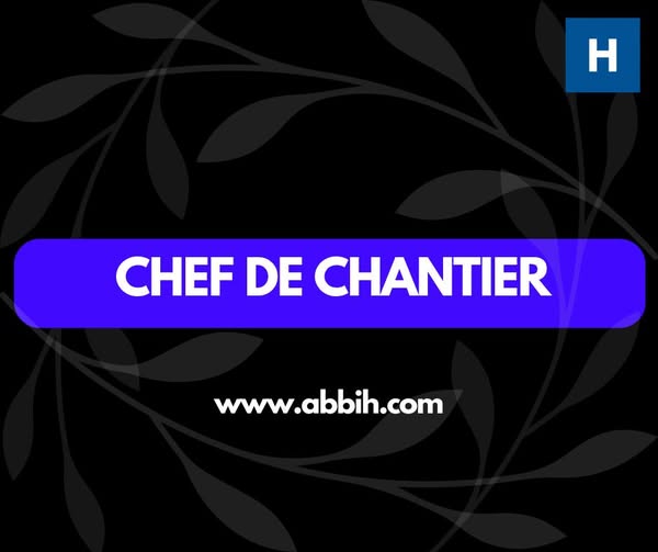 CHEF CHANTIER BTP