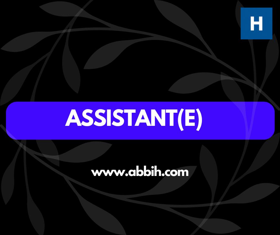 ASSISTANT (E)