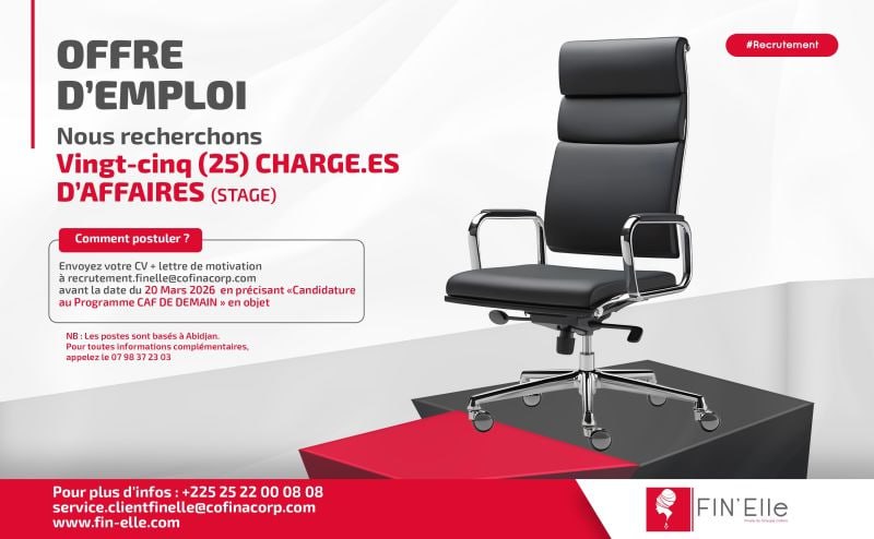 CHARGE D'AFFAIRES (H/F)