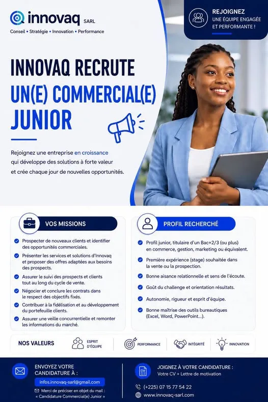 𝐈𝐍𝐍𝐎𝐕𝐀𝐐 𝐒𝐀𝐑𝐋 𝐑𝐄𝐂𝐑𝐔𝐓𝐄 COMMERCIAL (E)