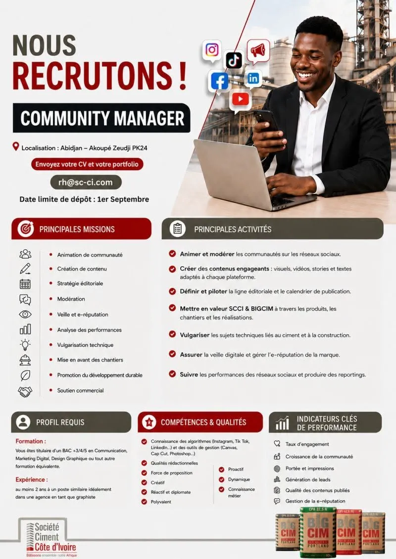 SC-CI RECRUTE COMMUNITY MANAGER