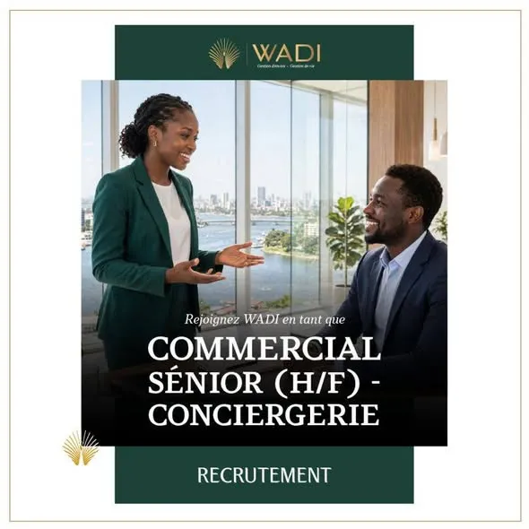 WADI RECRUTE COMMERCIAL (H/F)