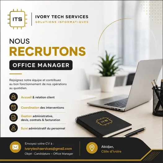 IVORY TECH SERVICES RECRUTE !