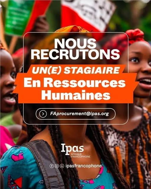 RECRUTEMENT STAGIAIRE RESSOURCES HUMAINES