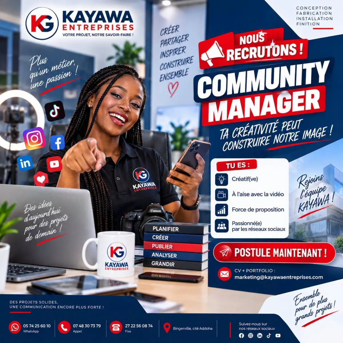 RECRUTEMENT COMMUNITY MANAGER (H/F)