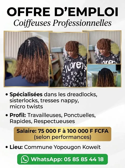 MIRACLE RECRUTE COIFFEUSE PROFESSIONNELLE