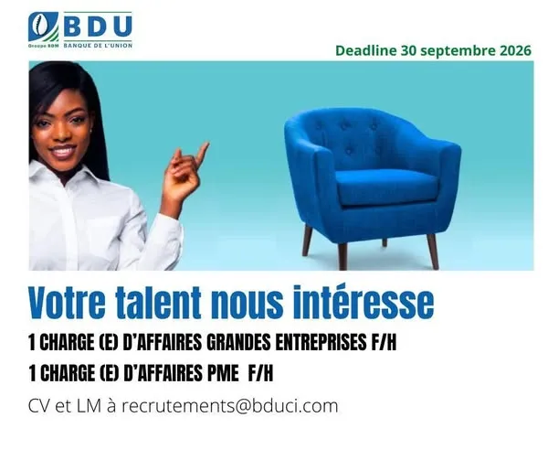 CHARGE (E) D’AFFAIRES PME (F/H)