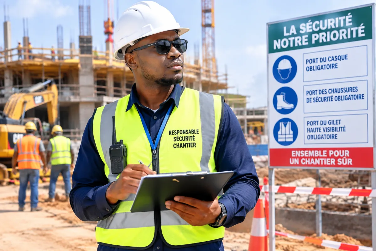 RECRUTEMENT RESPONSABLE SECURITE CHANTIER (H/F)