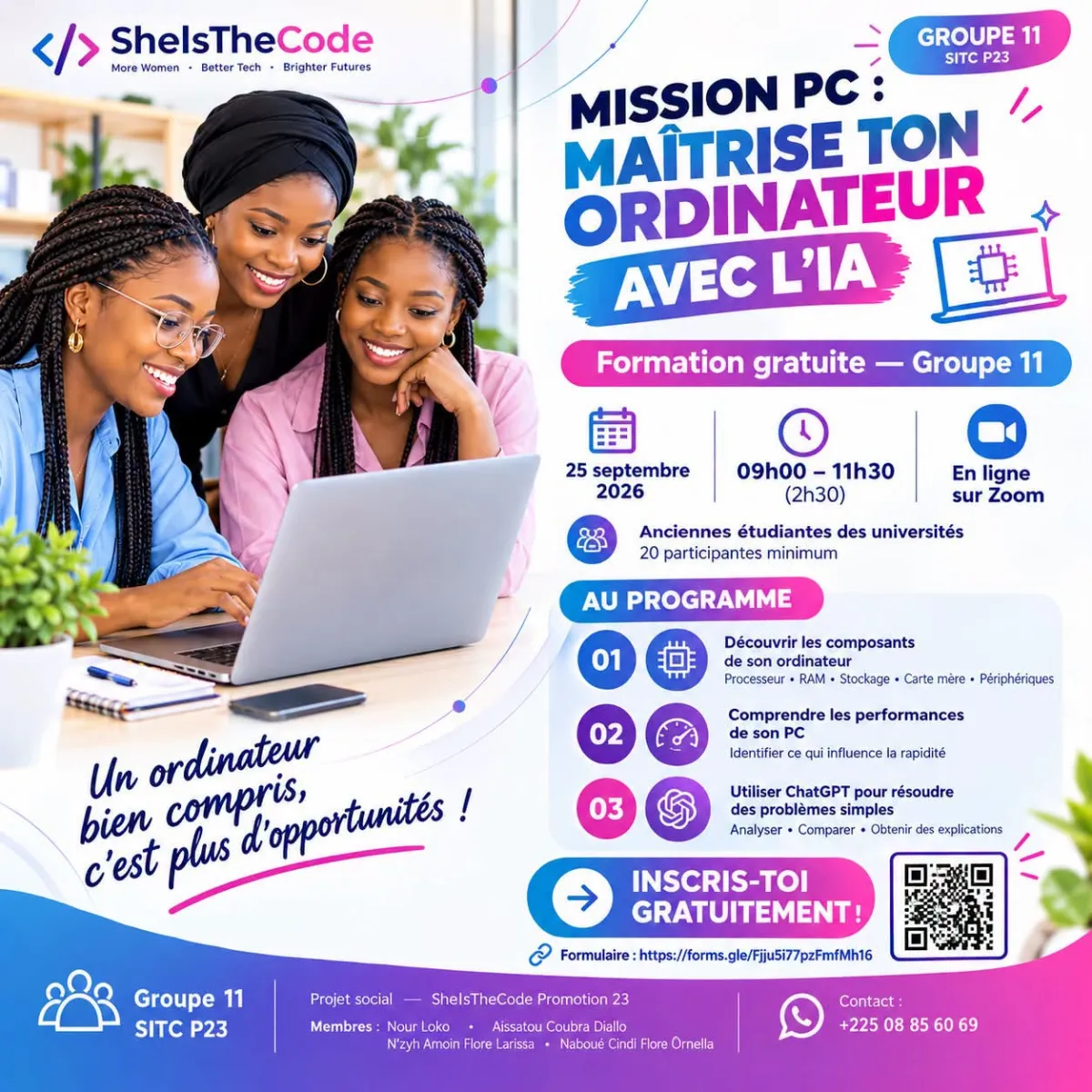 FORMATION GRATUITE : MAITRISE TON ORDINATEUR AVEC L'IA