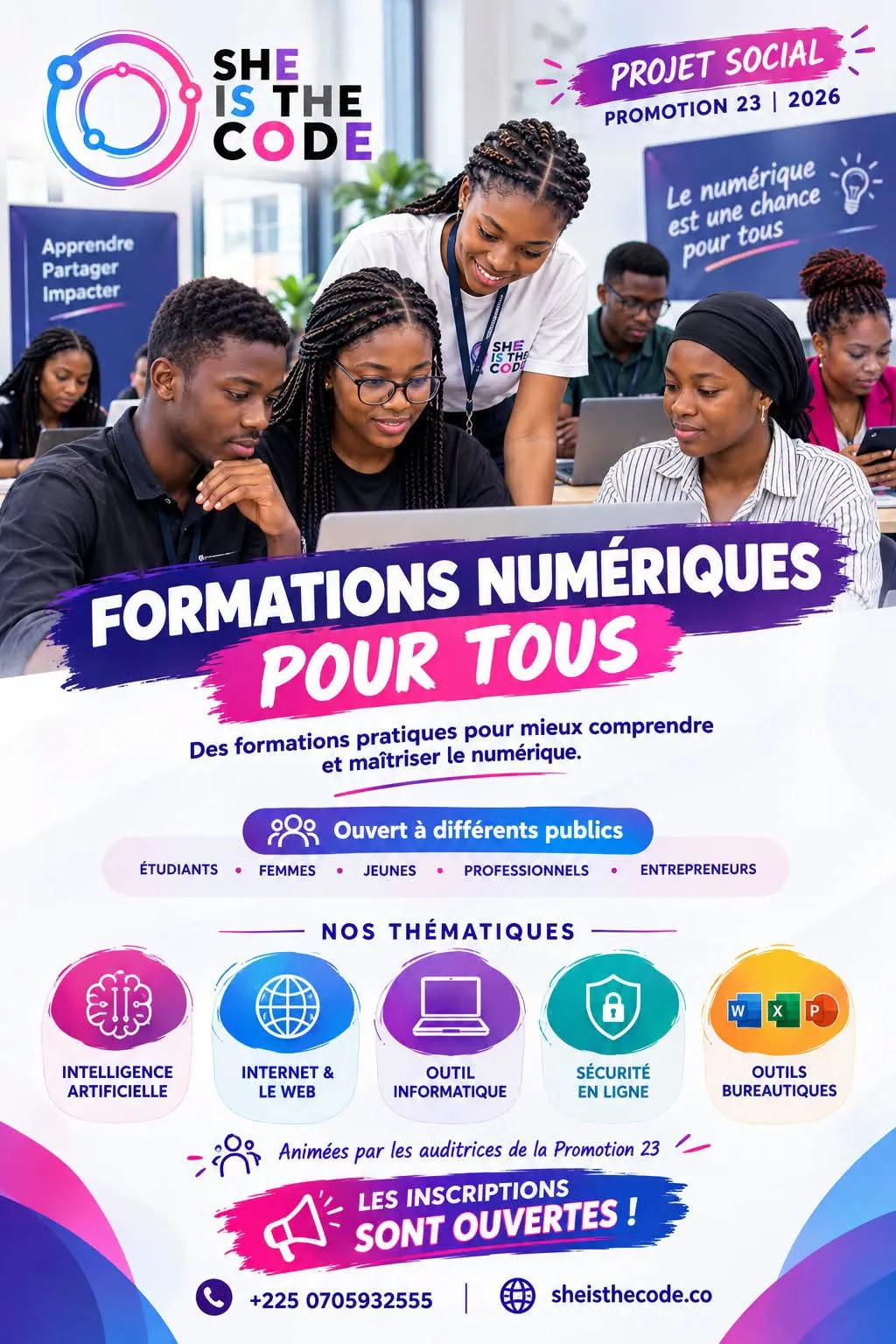 FORMATION GRATUITE : 𝗡𝗨𝗠𝗘́𝗥𝗜𝗤𝗨𝗘𝗦 𝗣𝗢𝗨𝗥 𝗧𝗢𝗨𝗦