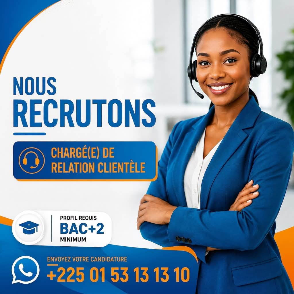 RECRUTEMENT CHARGE DE RELATION CLIENT (H/F)