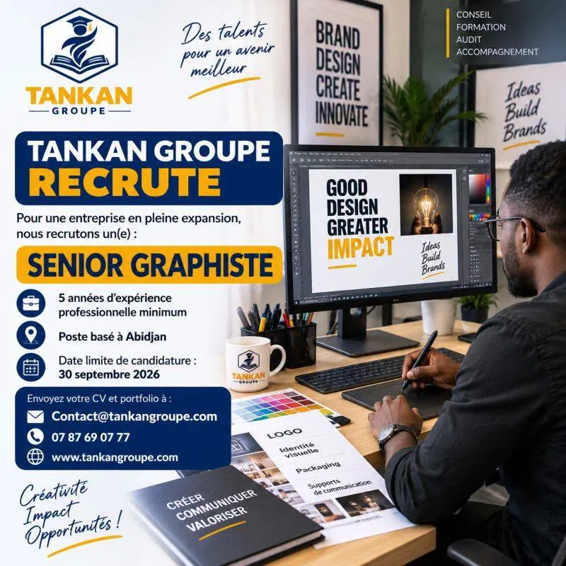 RECRUTEMENT GRAPHIC SINIOR H/F