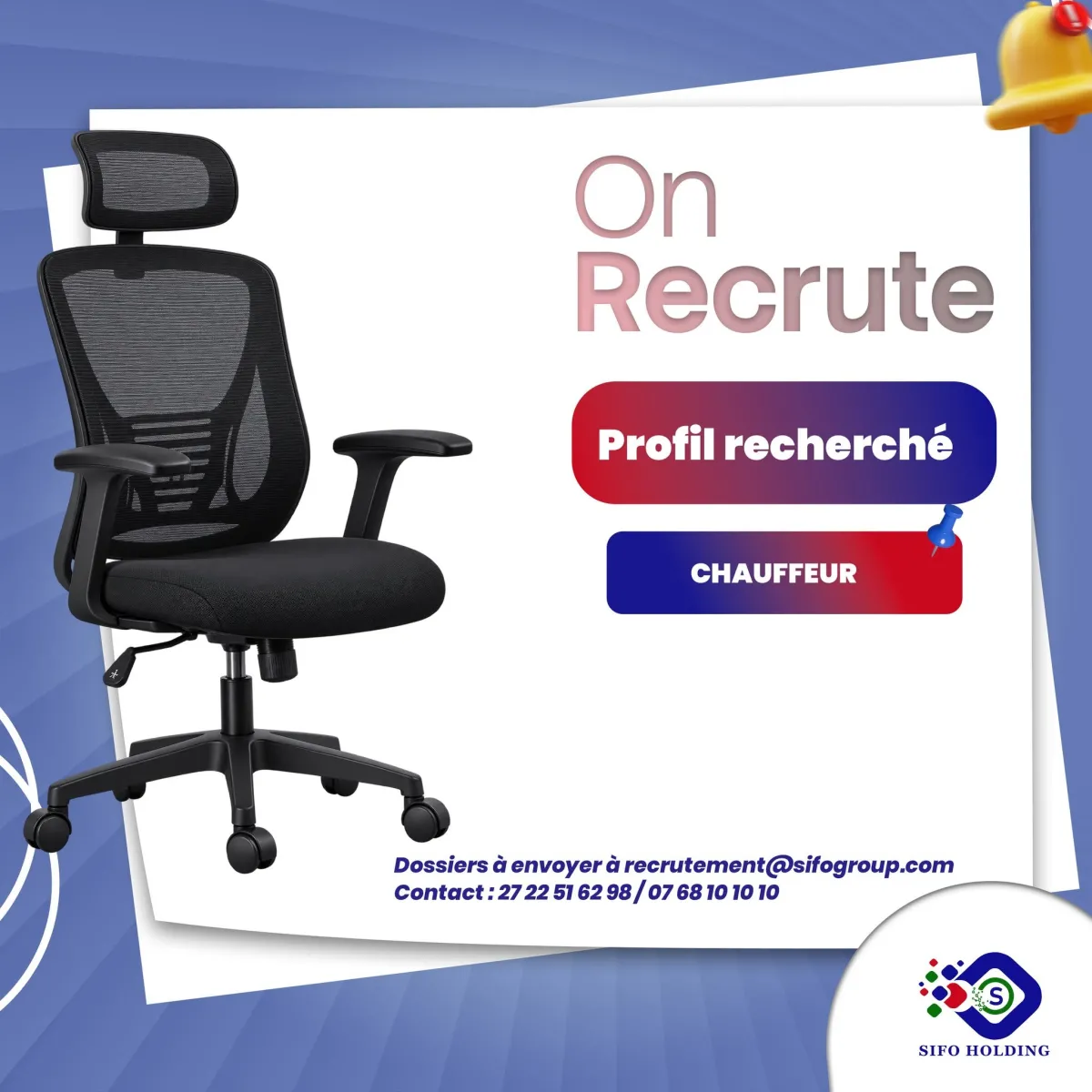 RECRUTEMENT DE CHAUFFEUR (H/F)