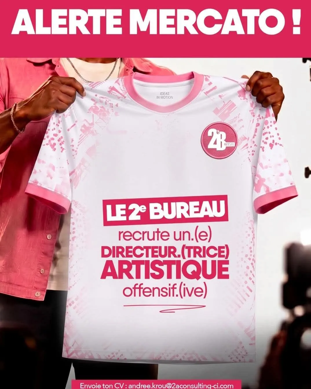 RECRUTEMENT DIRECTEUR ARTISTIQUE (H/F)