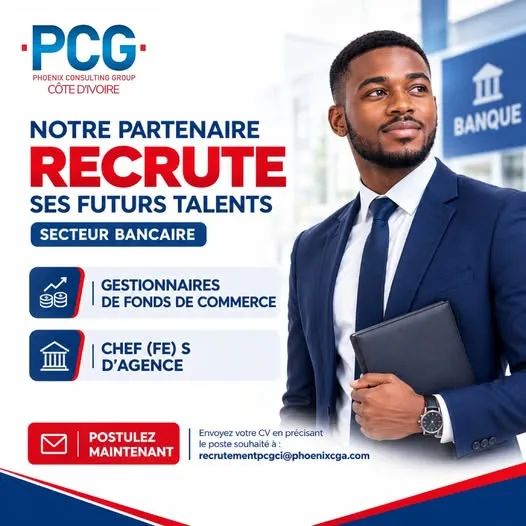 RECRUTEMENT GESTIONNAIRE DE FONDS DE COMMERCE / CHEF(FE) D’AGENCE