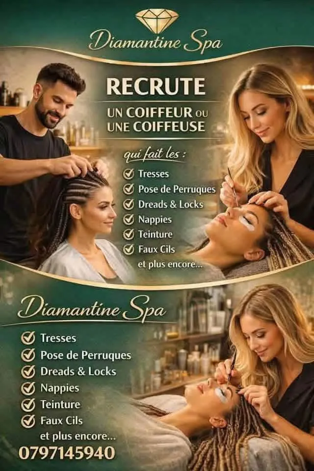RECRUTEMENT DE COIFFEUR / COIFFEUSE