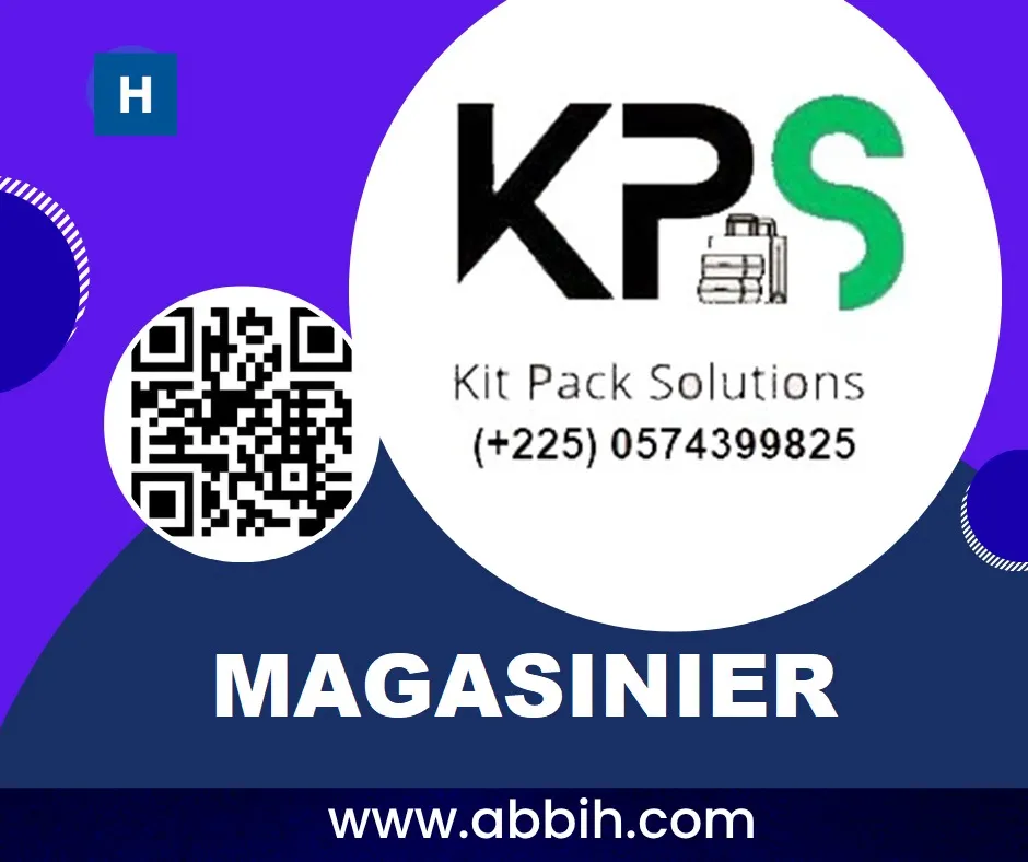 RECRUTEMENT DE MAGASINIER (H/F)