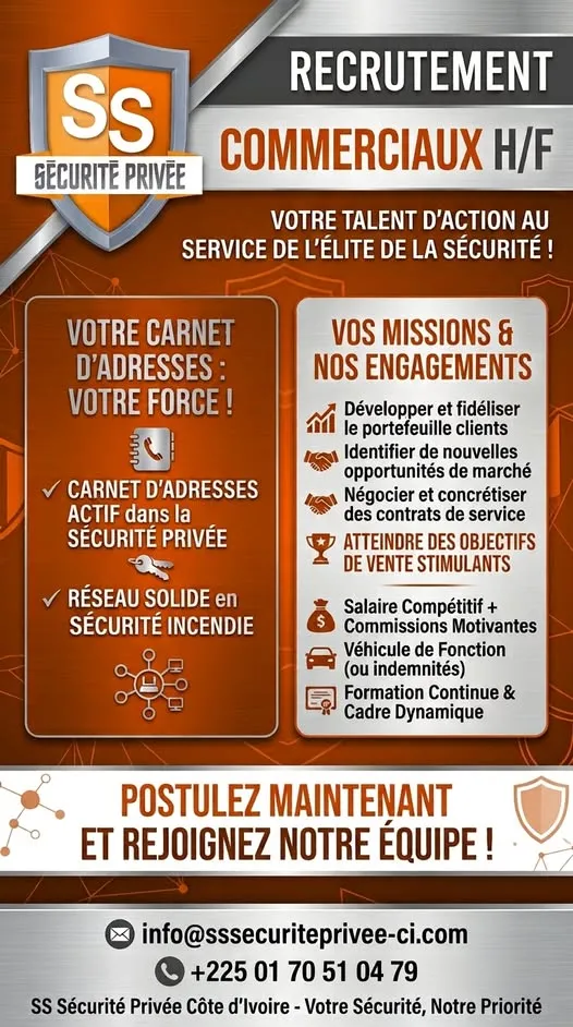 OFFRE DE RECRUTEMENT – COMMERCIAL(E) H/F
