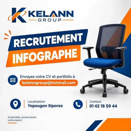 RECRUTEMENT INFOGRAPHISTE POLYVALENT (H/F)