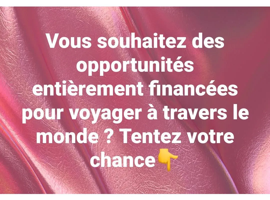 OFFRES POUR VOYAGES ENTIEREMENT FINANCES