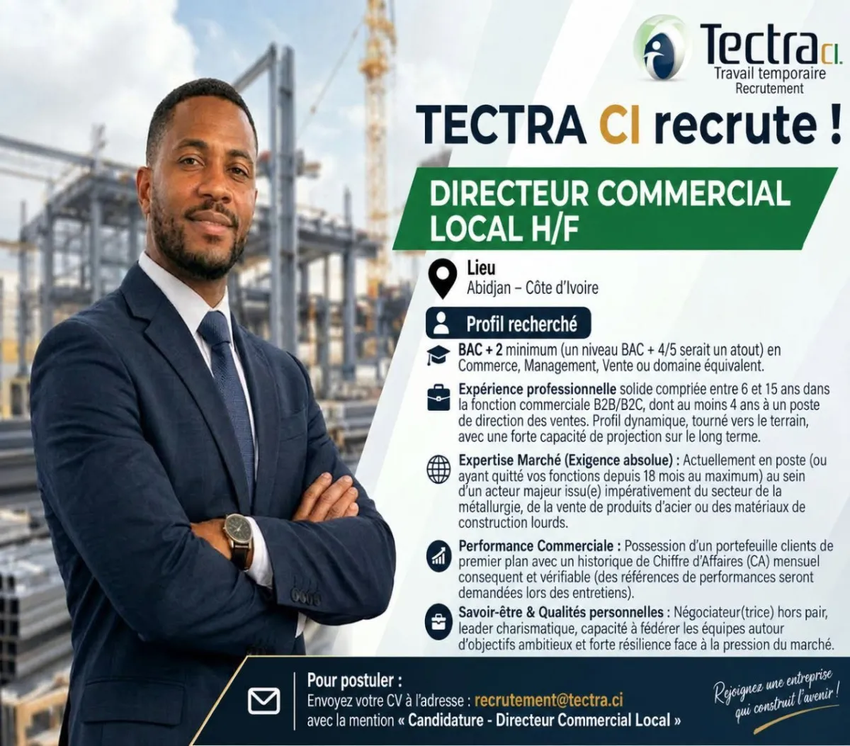 RECRUTEMENT DIRECTUER COMMERCIAL (H/F)