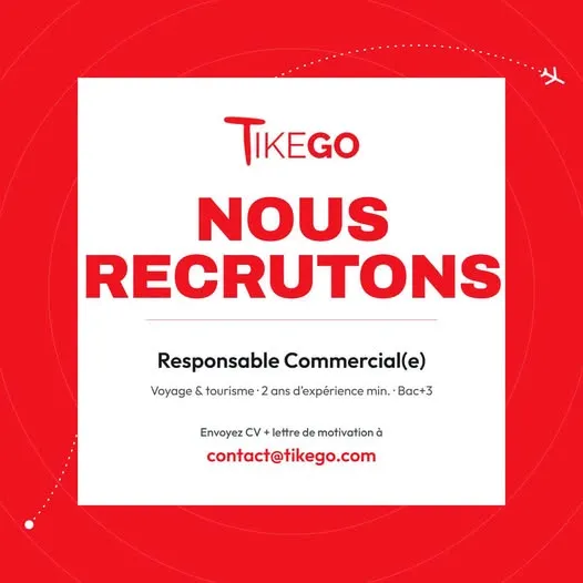 RECRUTEMENT RESPONSABLE COMMERCIAL (H/F)