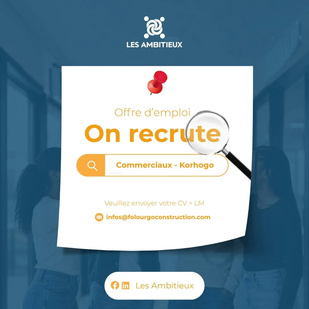 RECRUTEMENT DES COMMERCIAUX H/F