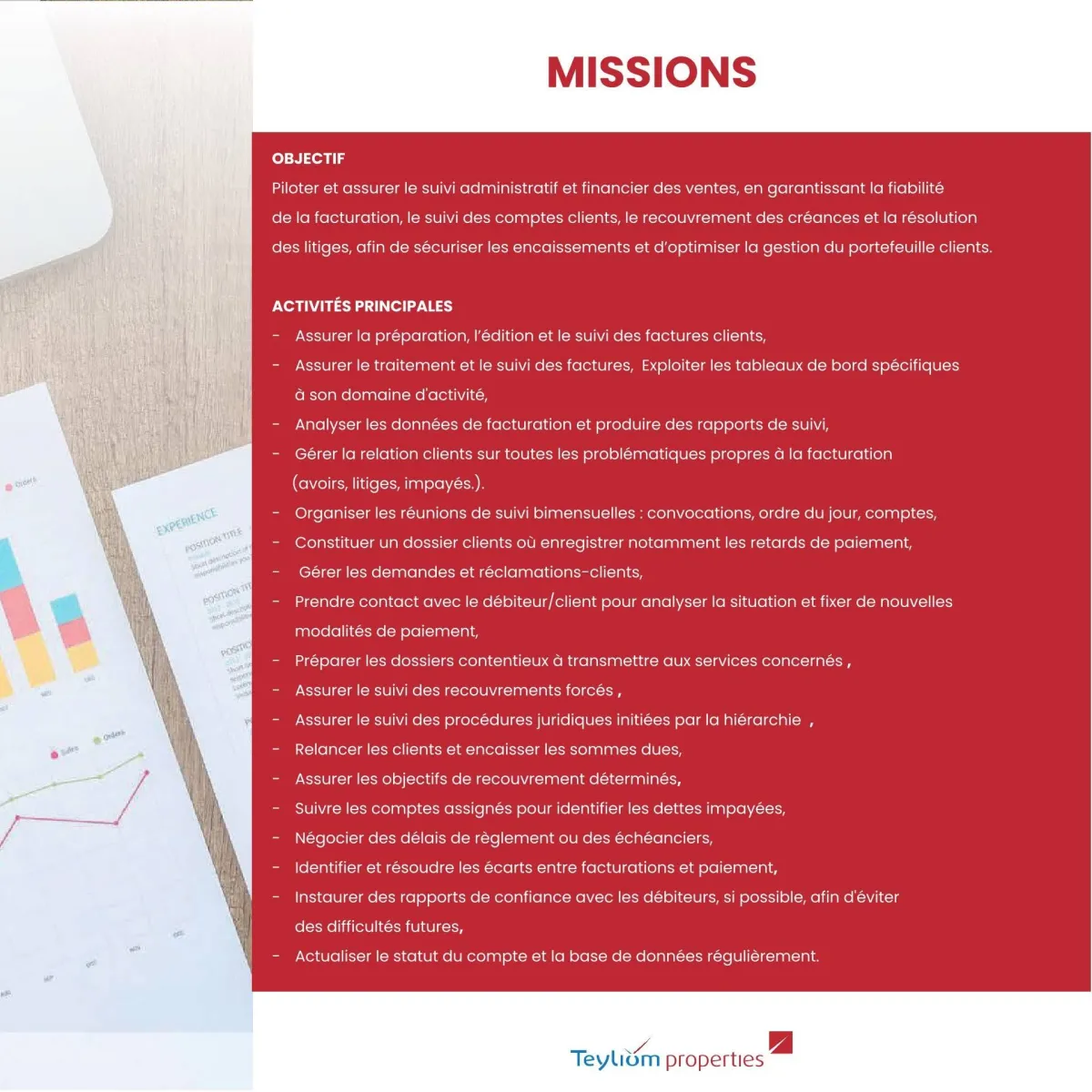 Offre d'emploi RECRUTEMENT ADMINISTRATEUR DES VENTES (H/F)