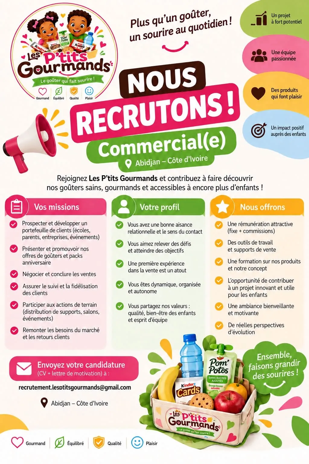RECRUTEMENT D'UN COMMERCIAL (H/F)