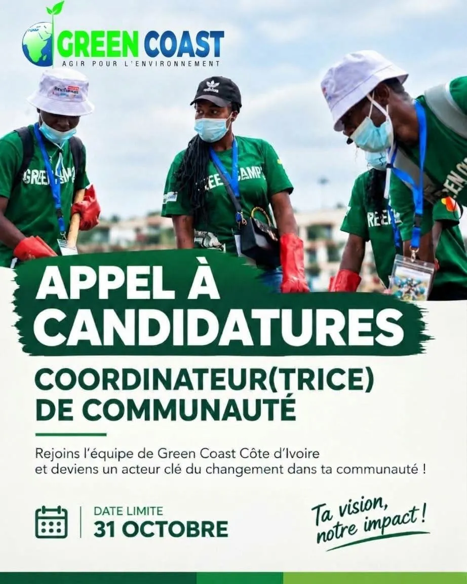 RECRUTEMENT COORDINATREUR DE COMMUNAUTE (H/F) -  - COTE D'IVOIRE