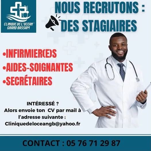 RECRUTEMENT INFIRMIER (E) - AIDES SOIGNANTES - SECRETAIRE