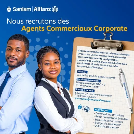 RECRUEMENT DES AGENTS COMMERCIAUX