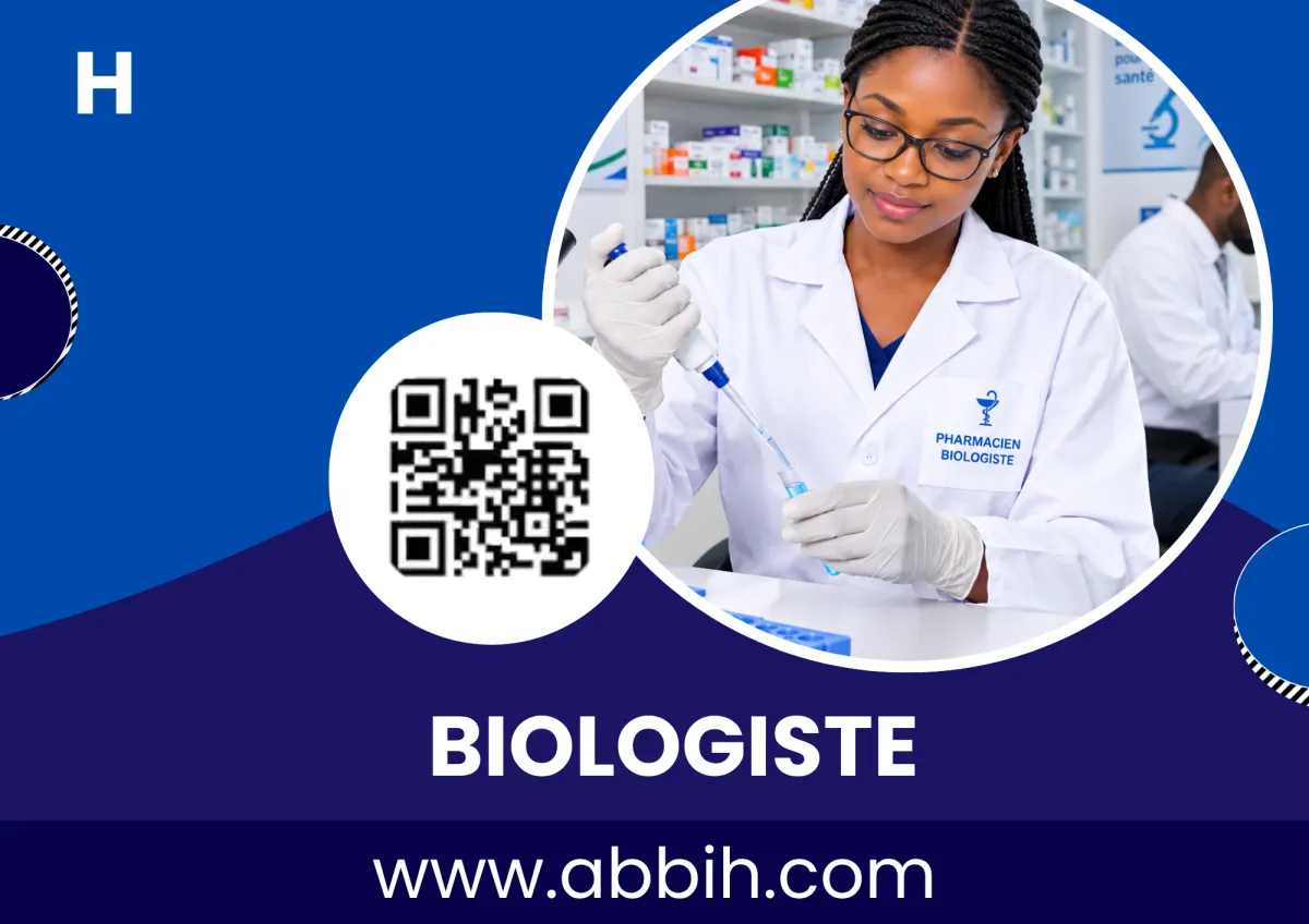 RECRUTEMENT DE BIOLOGISTE (H/F)