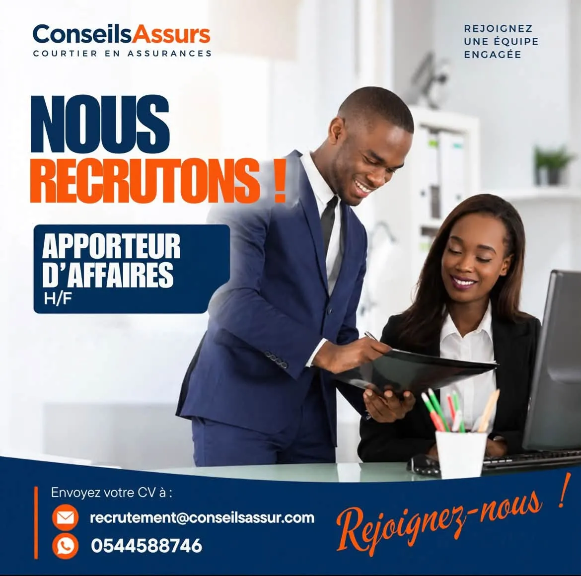 RECRUTEMENT APPORTEUR D'AFFAIRES FREELANCE