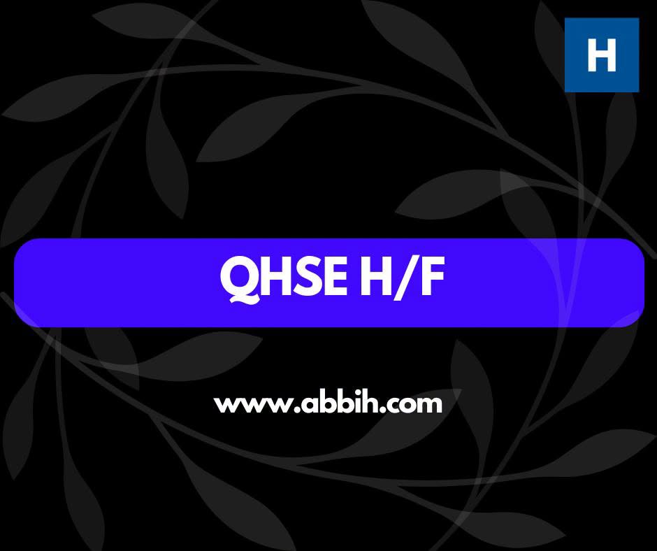 RECRUTEMENT QHSE JUNIOR (H/F)