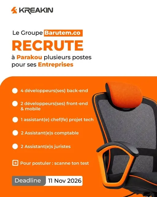 RECRUTEMENT DE PLUSIEURS POSTES