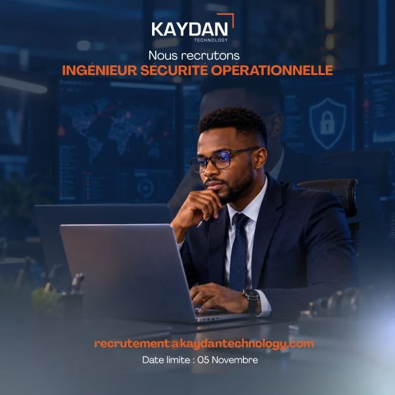 RECRUTEMENT INGENIEUR SECURITE OPERATIONNELLE