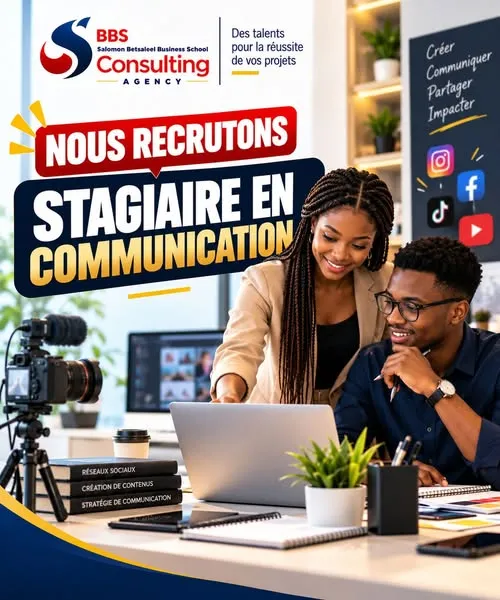 Offre emploi RECRUTEMENT STAGE EN COMMUNICATION à ABIDJAN